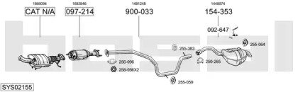 BOSAL SYS02155