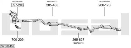 BOSAL SYS09452