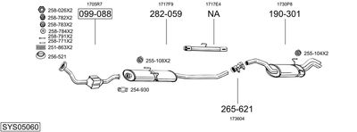 BOSAL SYS05060
