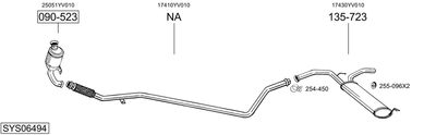 BOSAL SYS06494