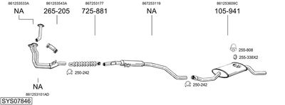 BOSAL SYS07846