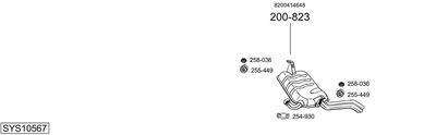 BOSAL SYS10567