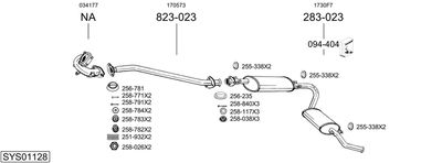 BOSAL SYS01128