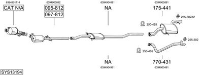 BOSAL SYS13194