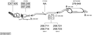 BOSAL SYS01007
