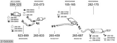 BOSAL SYS00309
