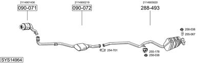 BOSAL SYS14964