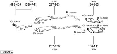 BOSAL SYS04904
