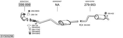BOSAL SYS05296 BOSAL SYS05296