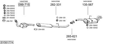BOSAL SYS01774