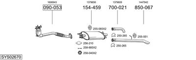 BOSAL SYS02670