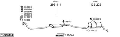 BOSAL SYS18474