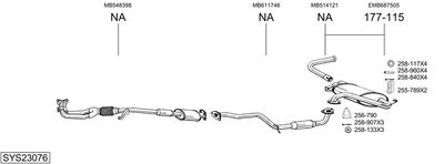 BOSAL SYS23076