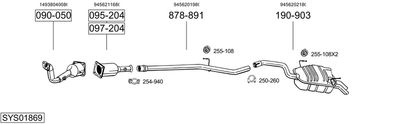 BOSAL SYS01869