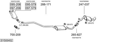 BOSAL SYS00452
