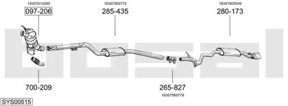 BOSAL SYS00515