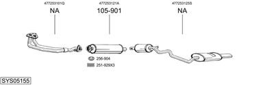 BOSAL SYS05155