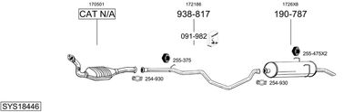 BOSAL SYS18446