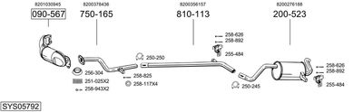 BOSAL SYS05792