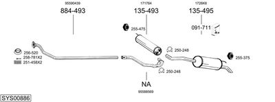 BOSAL SYS00886