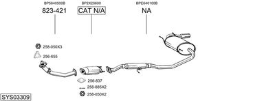 BOSAL SYS03309
