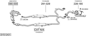 BOSAL SYS12431
