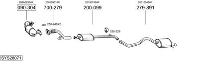 BOSAL SYS28071