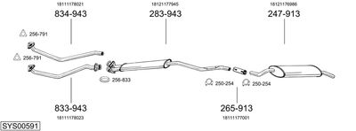 BOSAL SYS00591
