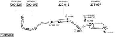 BOSAL SYS13781