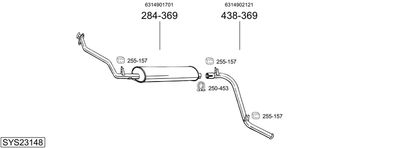 BOSAL SYS23148