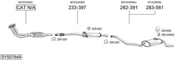 BOSAL SYS07849