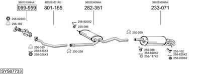 BOSAL SYS07733