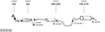 BOSAL SYS19135 BOSAL SYS19135