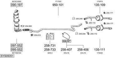 BOSAL SYS09351