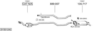 BOSAL SYS01242