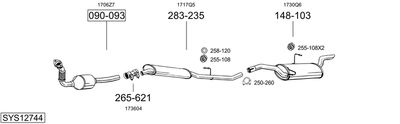 BOSAL SYS12744