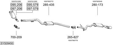 BOSAL SYS09450