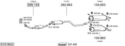 BOSAL SYS18623