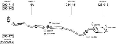 BOSAL SYS00779