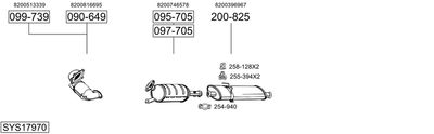 BOSAL SYS17970