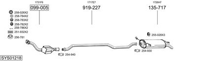BOSAL SYS01218