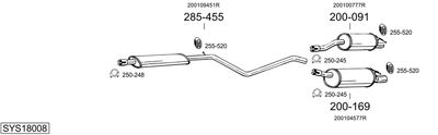 BOSAL SYS18008