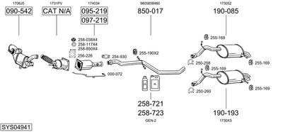 BOSAL SYS04941