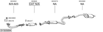 BOSAL SYS05894