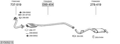 BOSAL SYS05215