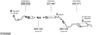 BOSAL SYS06088