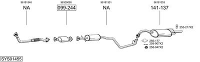 BOSAL SYS01455