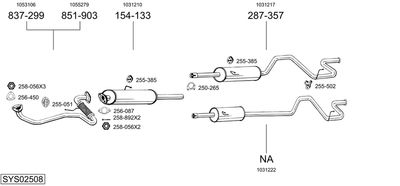 BOSAL SYS02508