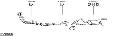 BOSAL SYS20646