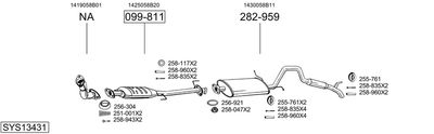 BOSAL SYS13431